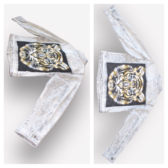 Denim Universal Threads Tiger Jacket - Picture 13 of 14